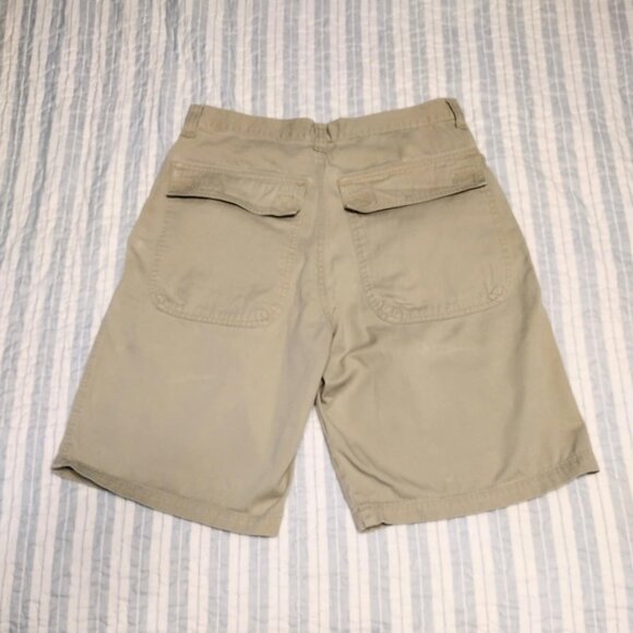 CS Sport Classic American Styles Khaki Cargo Shorts Size 32 - Picture 2 of 7